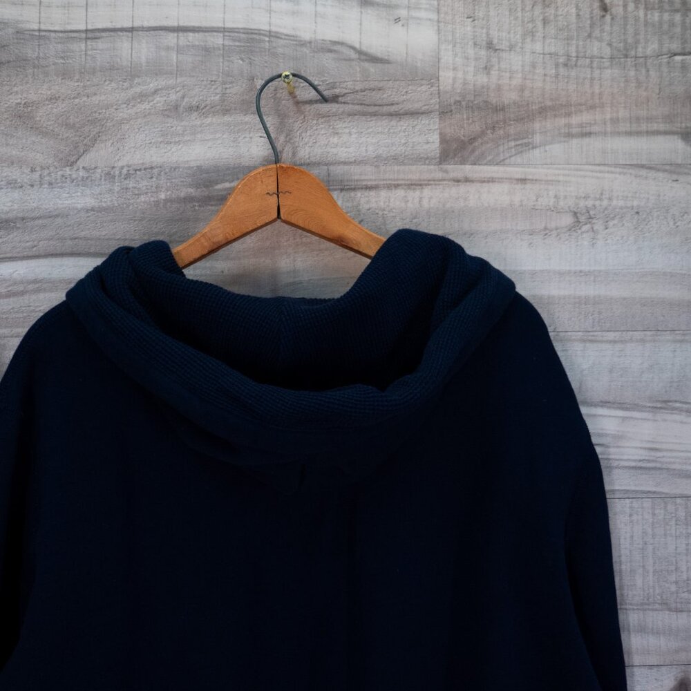 Polo Ralph Lauren Mens Navy Full-Zip Hoodie Sweatshirt - Picture 6 of 6